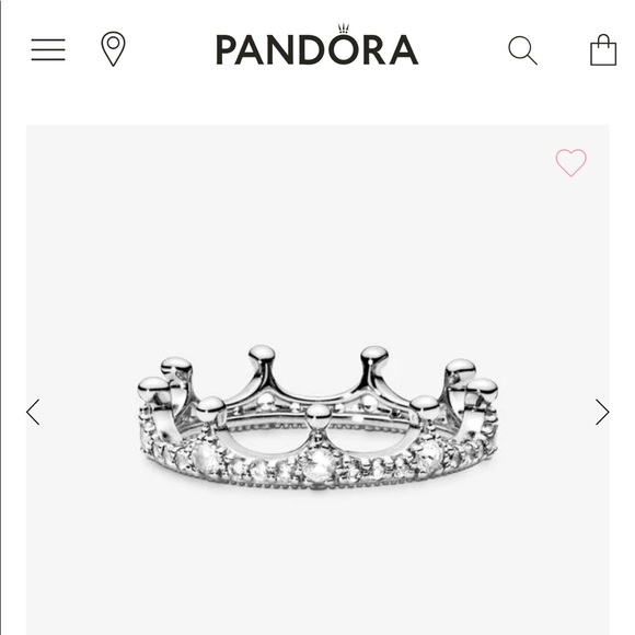Pandora Enchanted crown ring - Picture 1 of 6